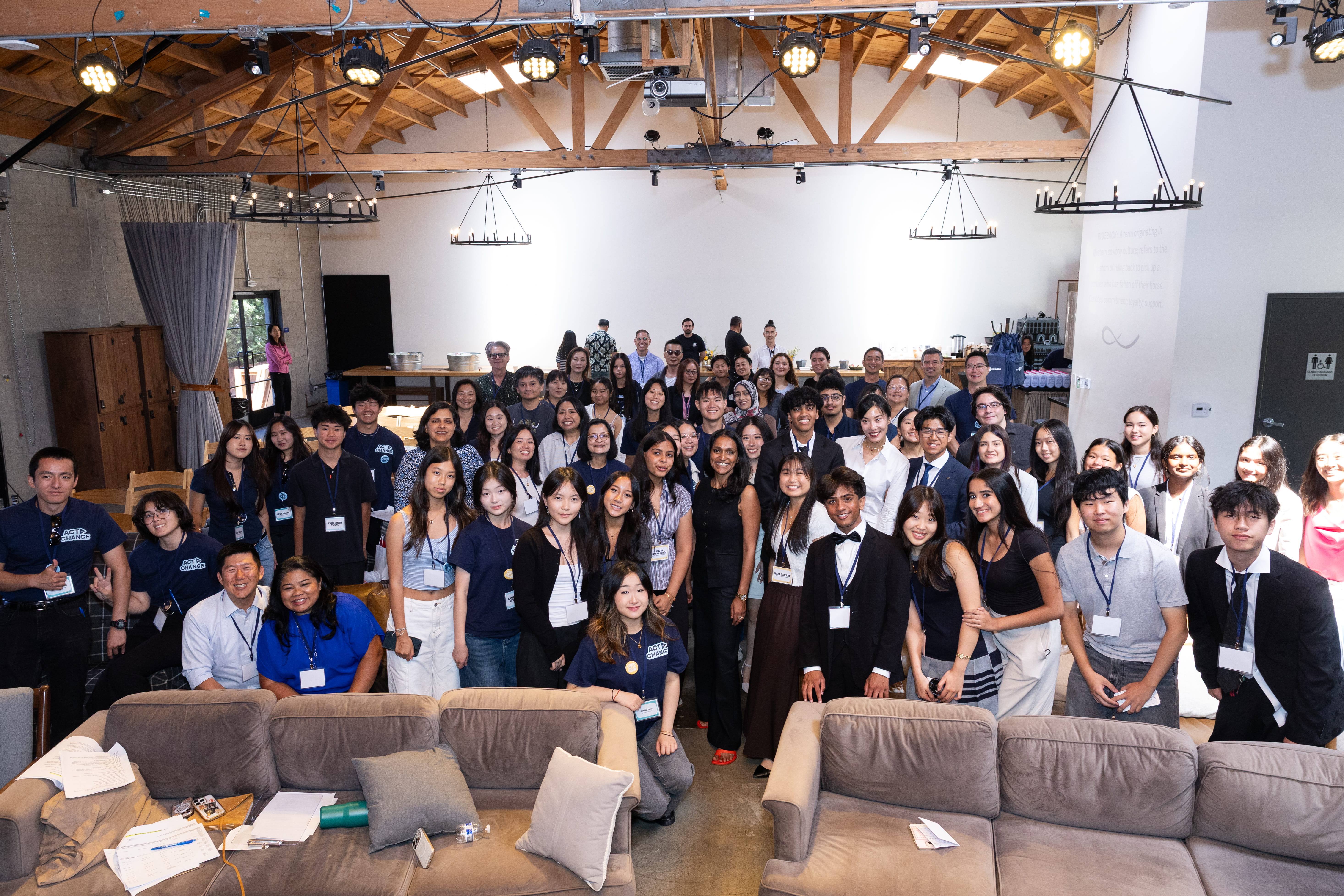 Act to Change Youth Ambassadors and staff gathered for a group photo at the 2026 Youth Summit in Los Angeles, CA