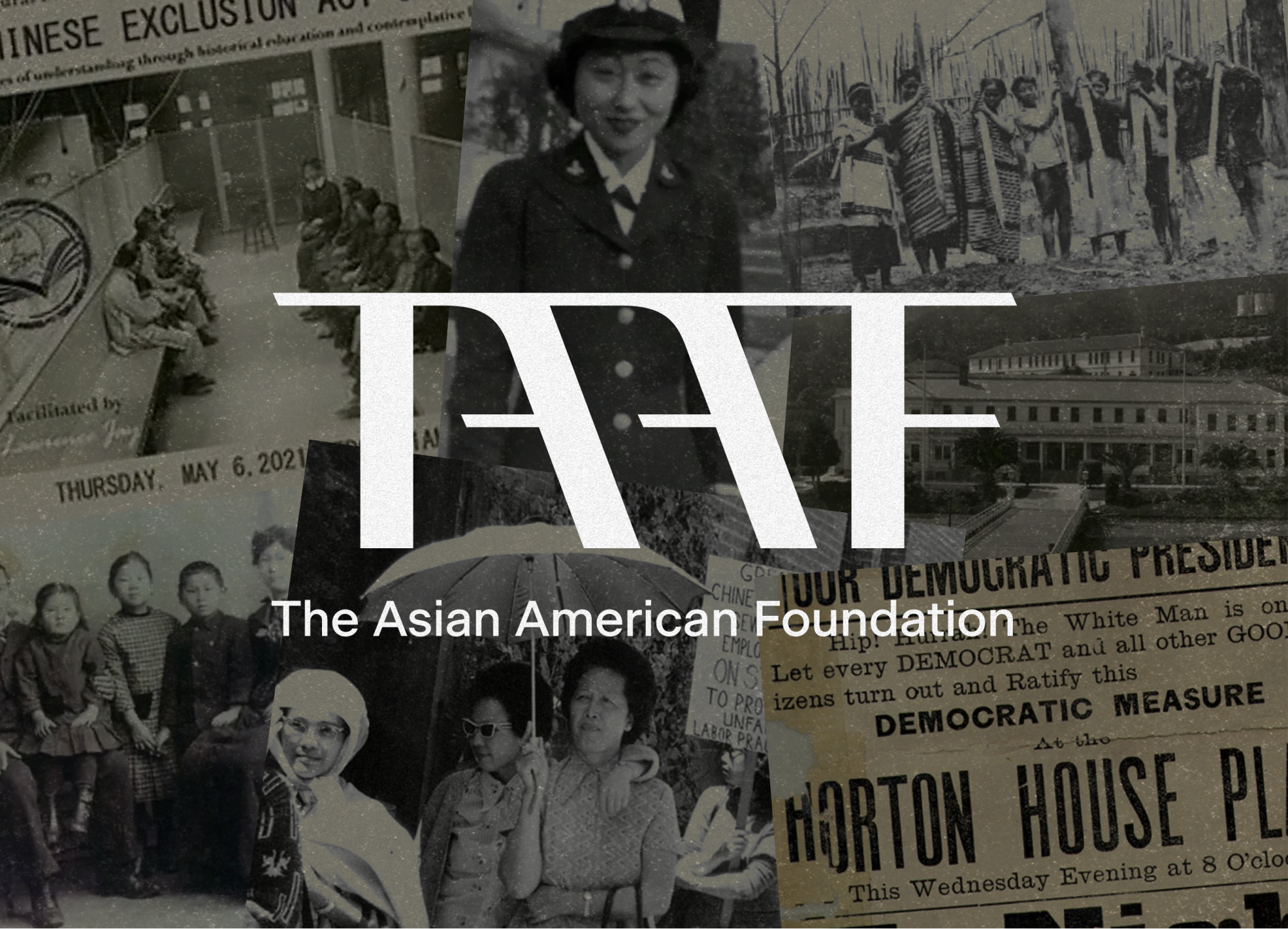 AAPI History Hub Logo — The Asian American Foundation